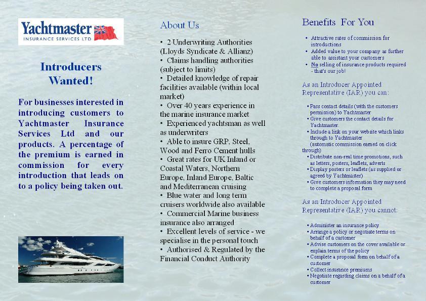 yacht master insurance